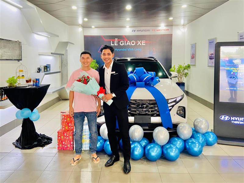 Giao xe cho Quý khách hàng